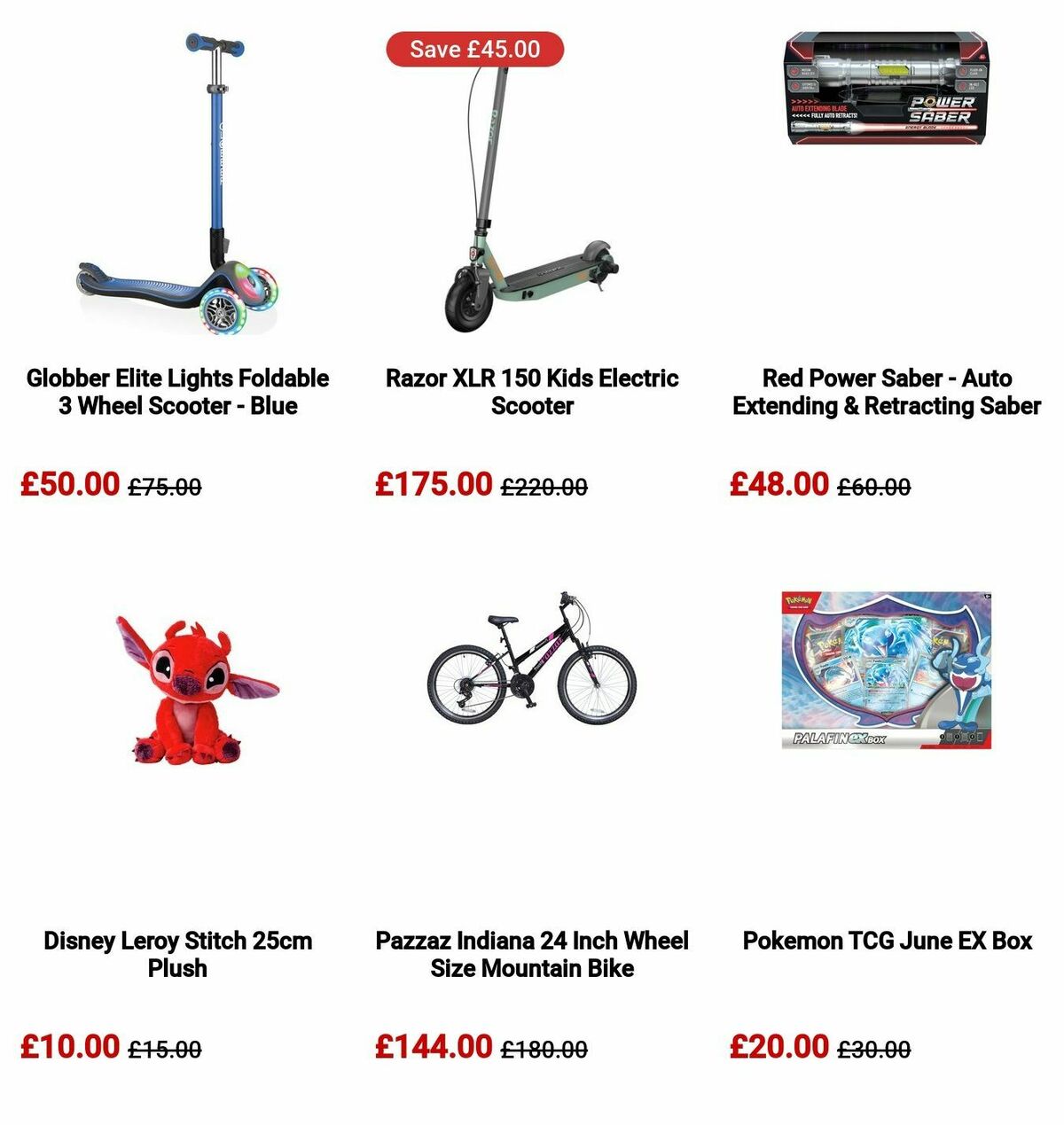 Argos Offers from 21 October