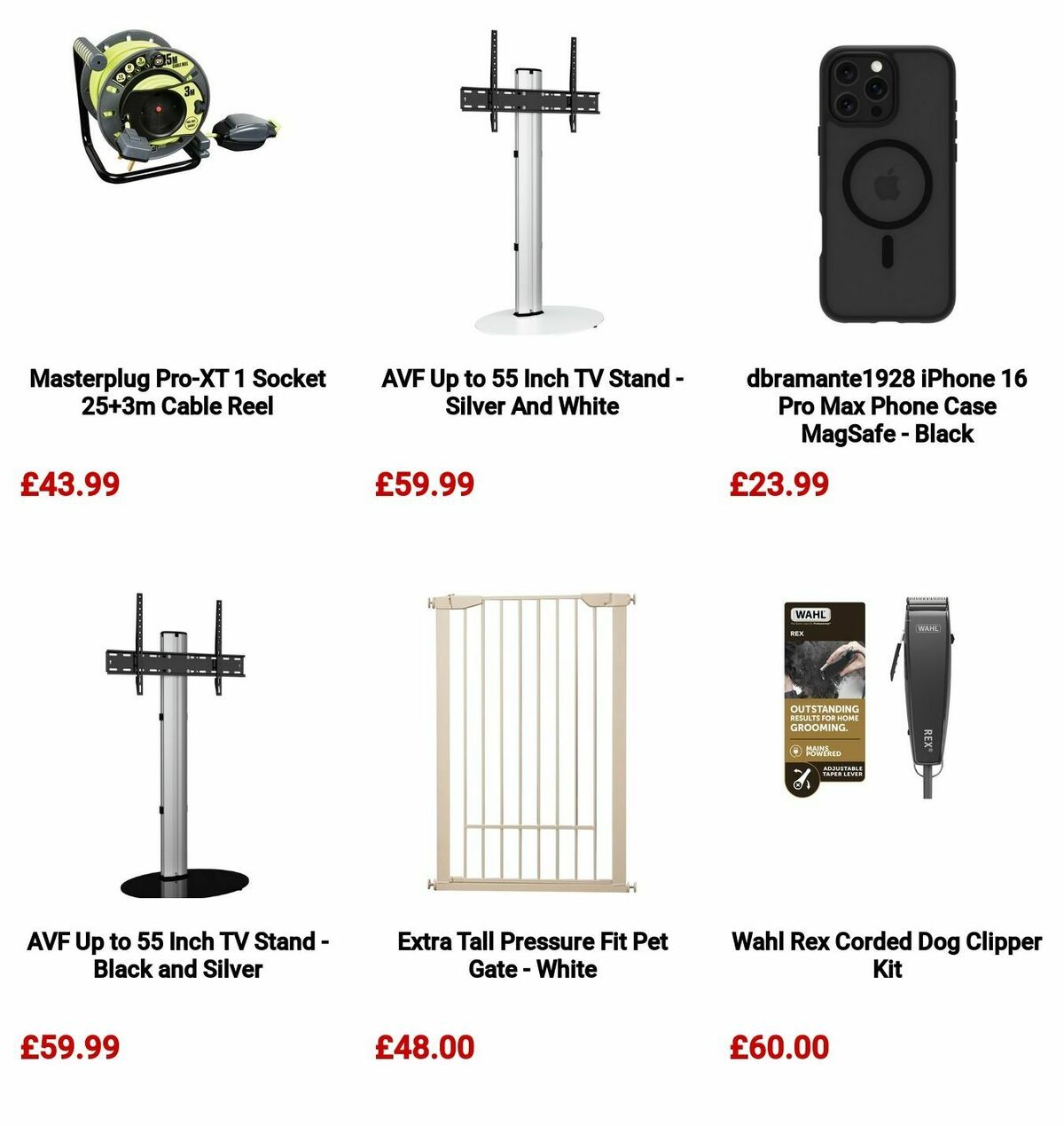 Argos Offers from 4 November