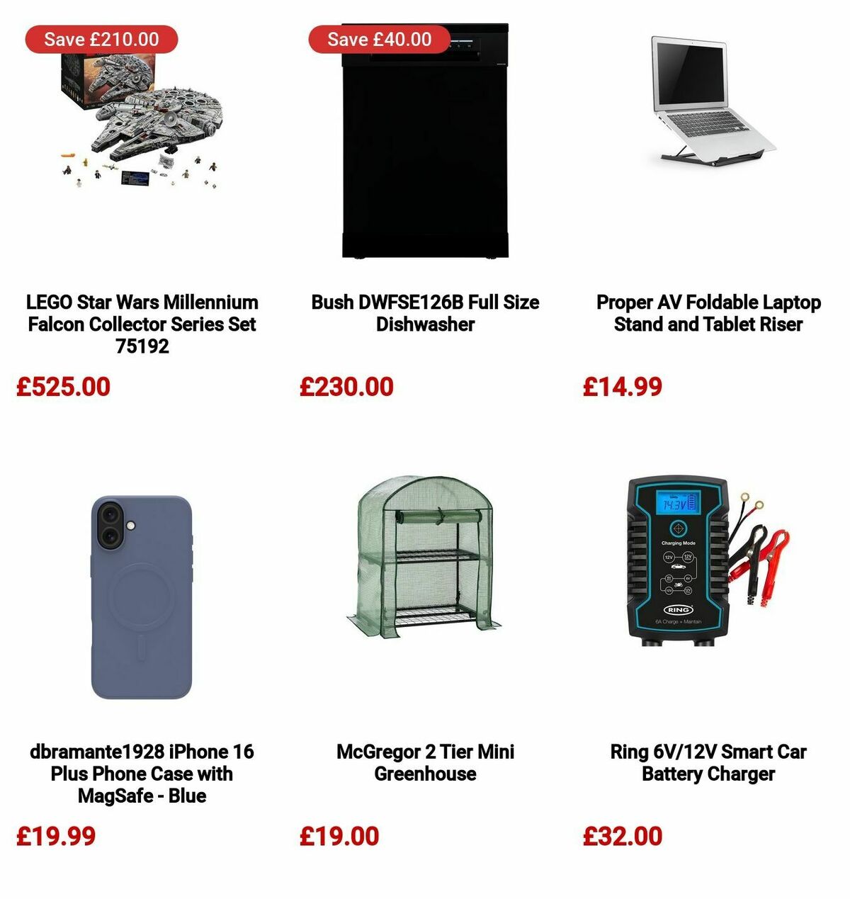 Argos Offers from 4 November