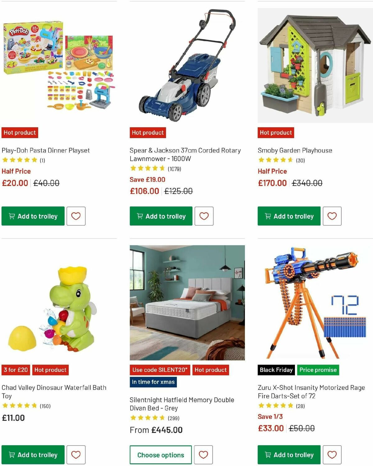 Argos Offers from 19 November