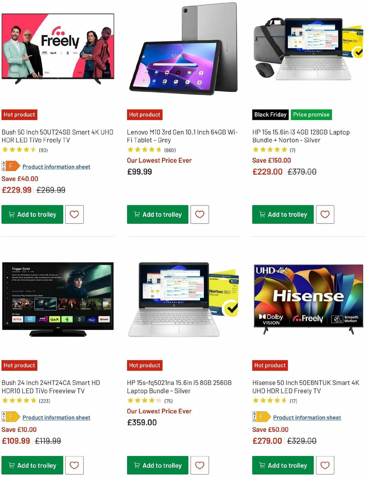 Argos Offers from 19 November