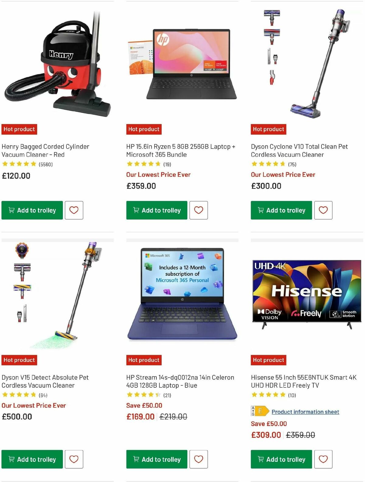 Argos Offers from 19 November