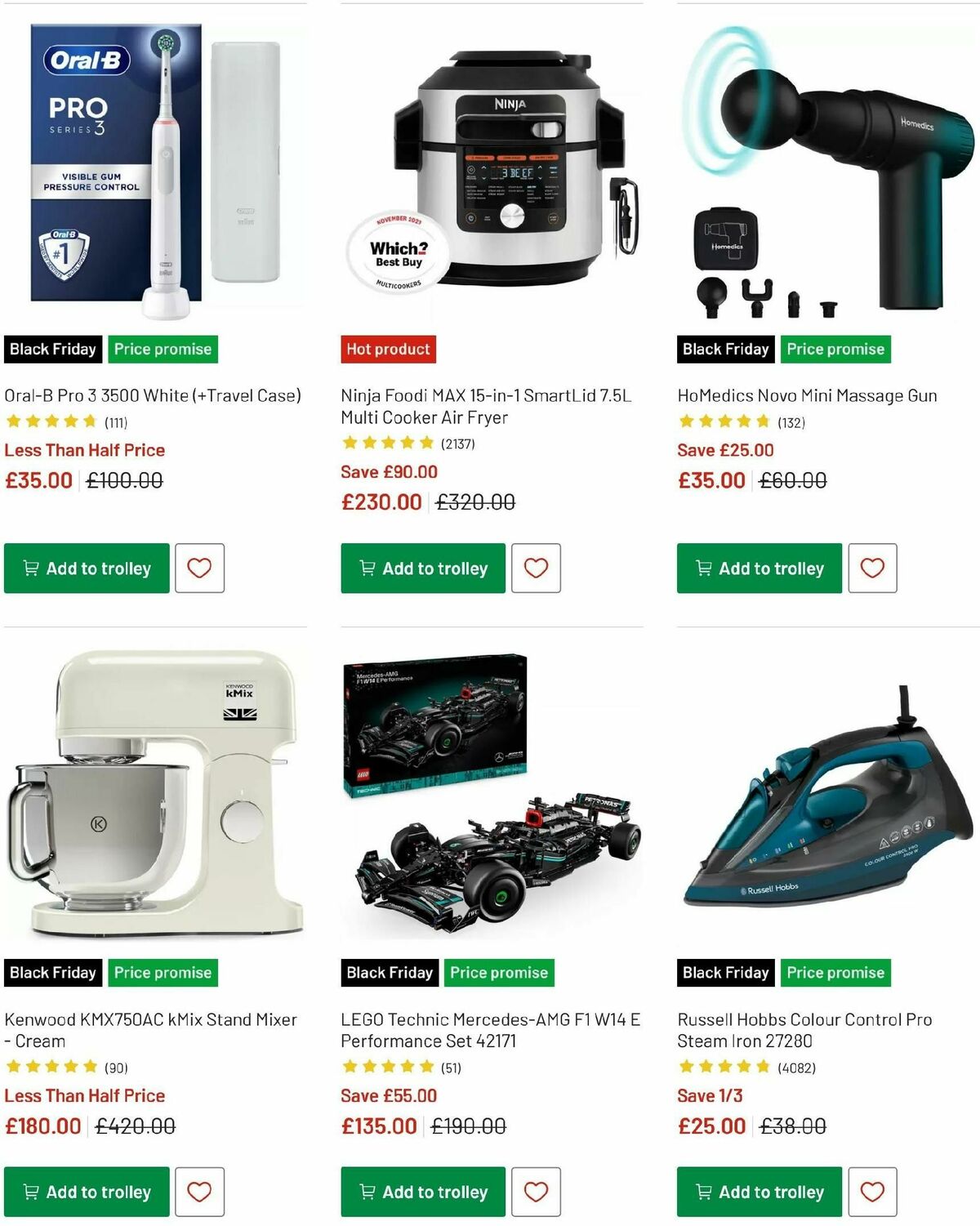 Argos Offers from 19 November