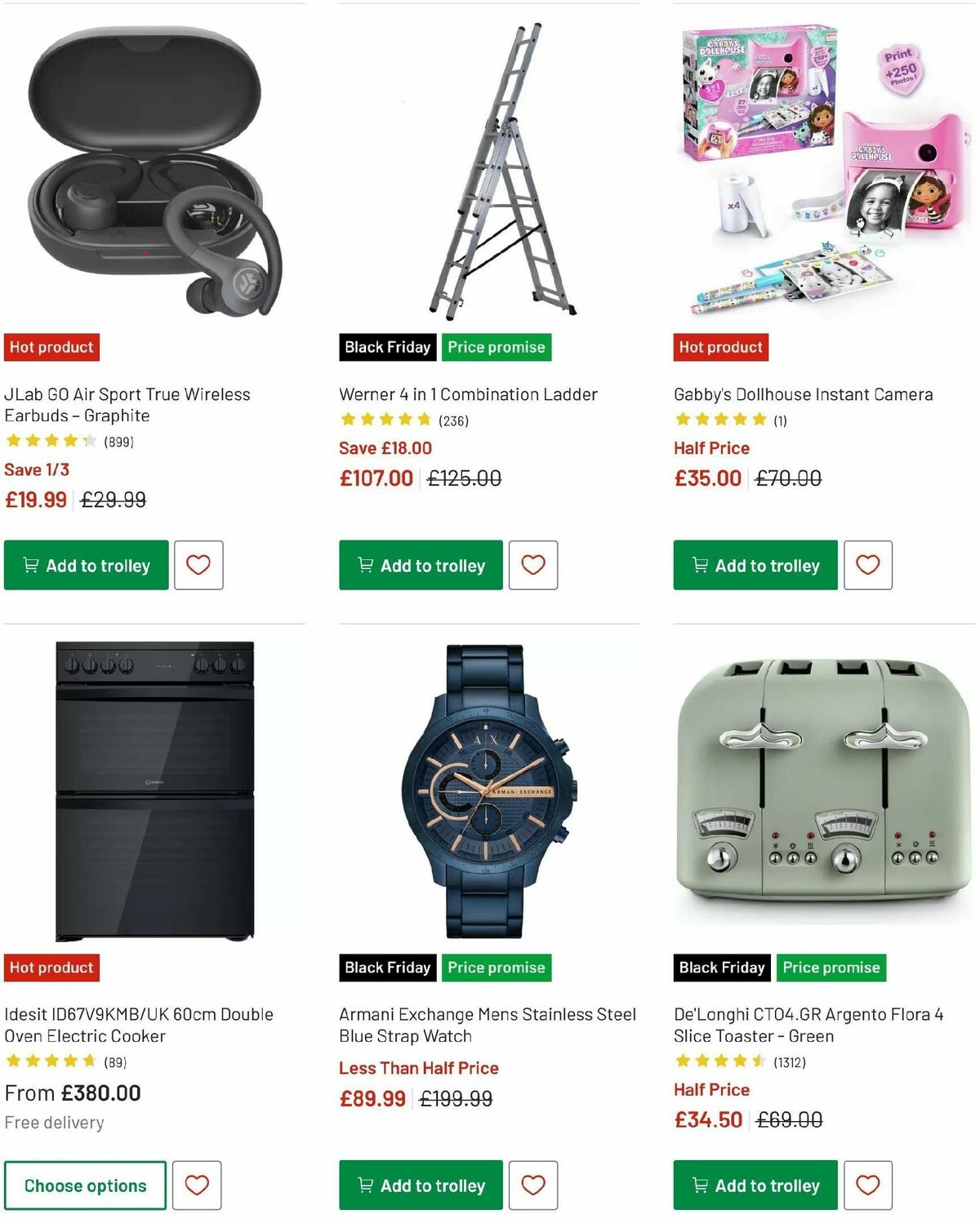 Argos Offers from 19 November