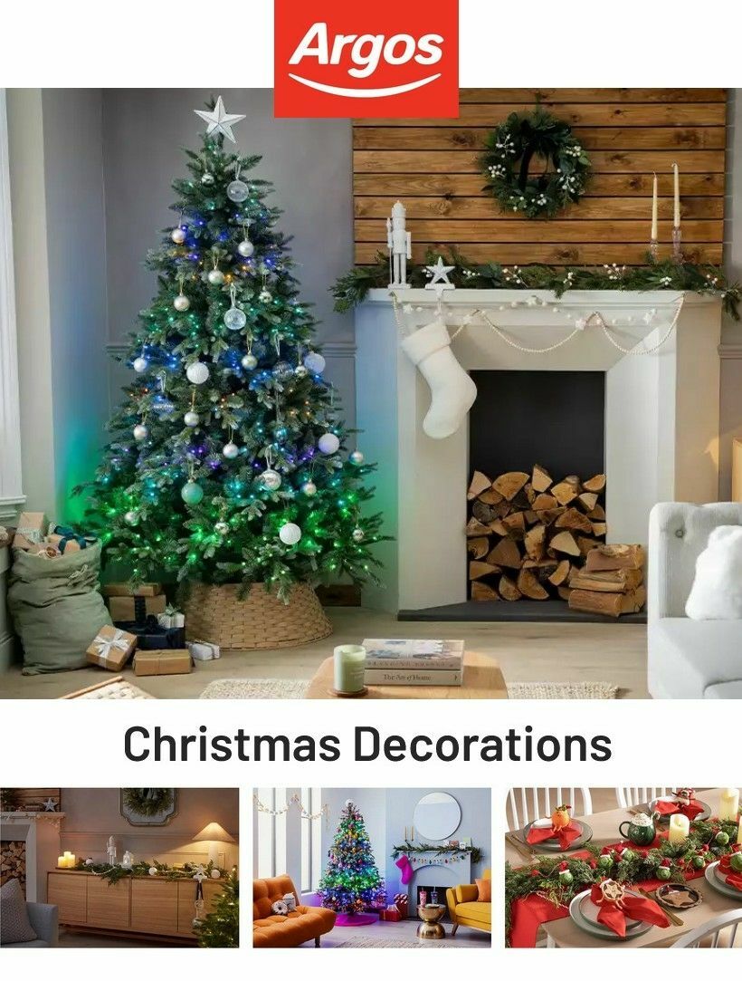 Argos Christmas Decorations Offers from 3 December