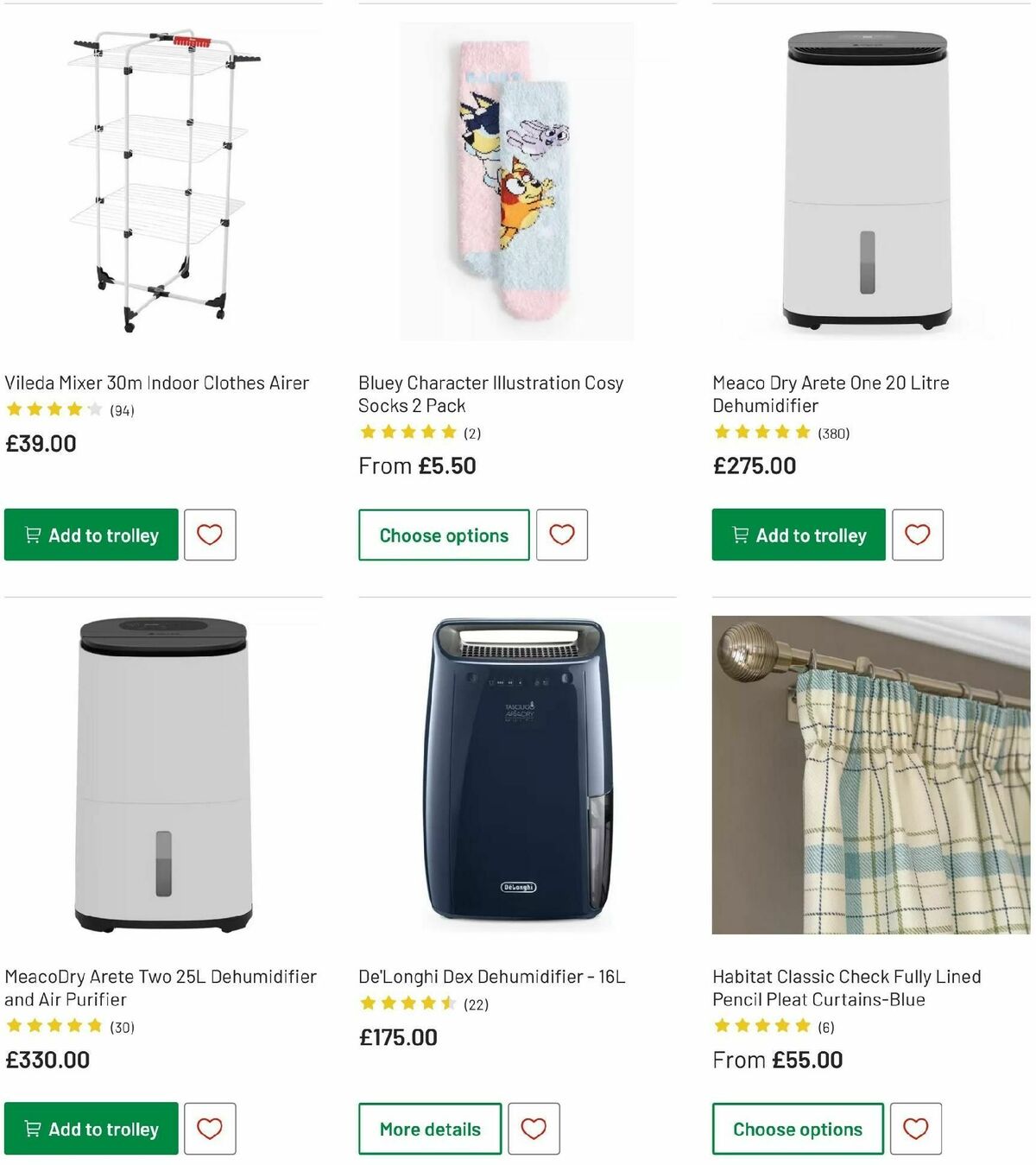 Argos Winter Essentials Offers from 16 December