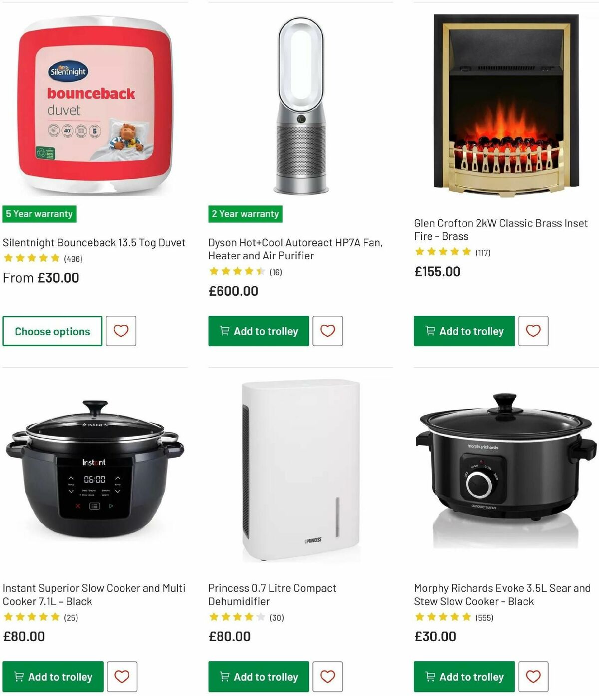 Argos Winter Essentials Offers from 16 December