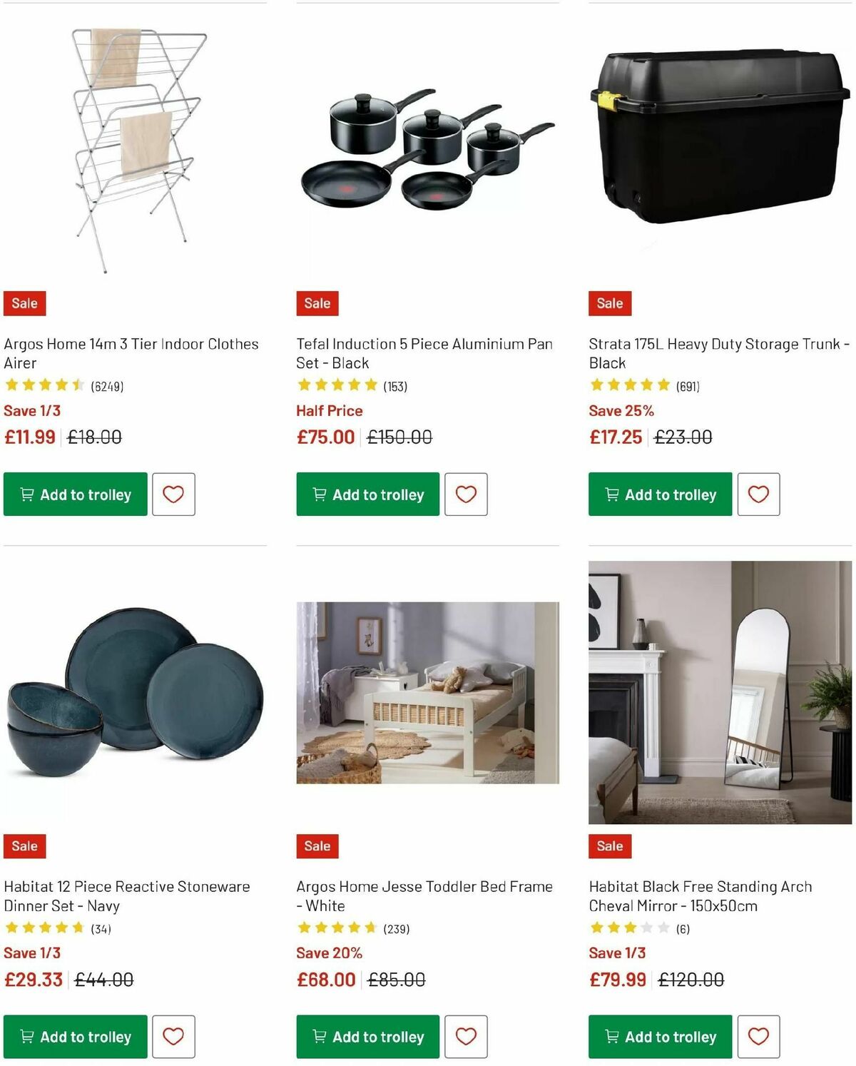 Argos Offers from 2 January