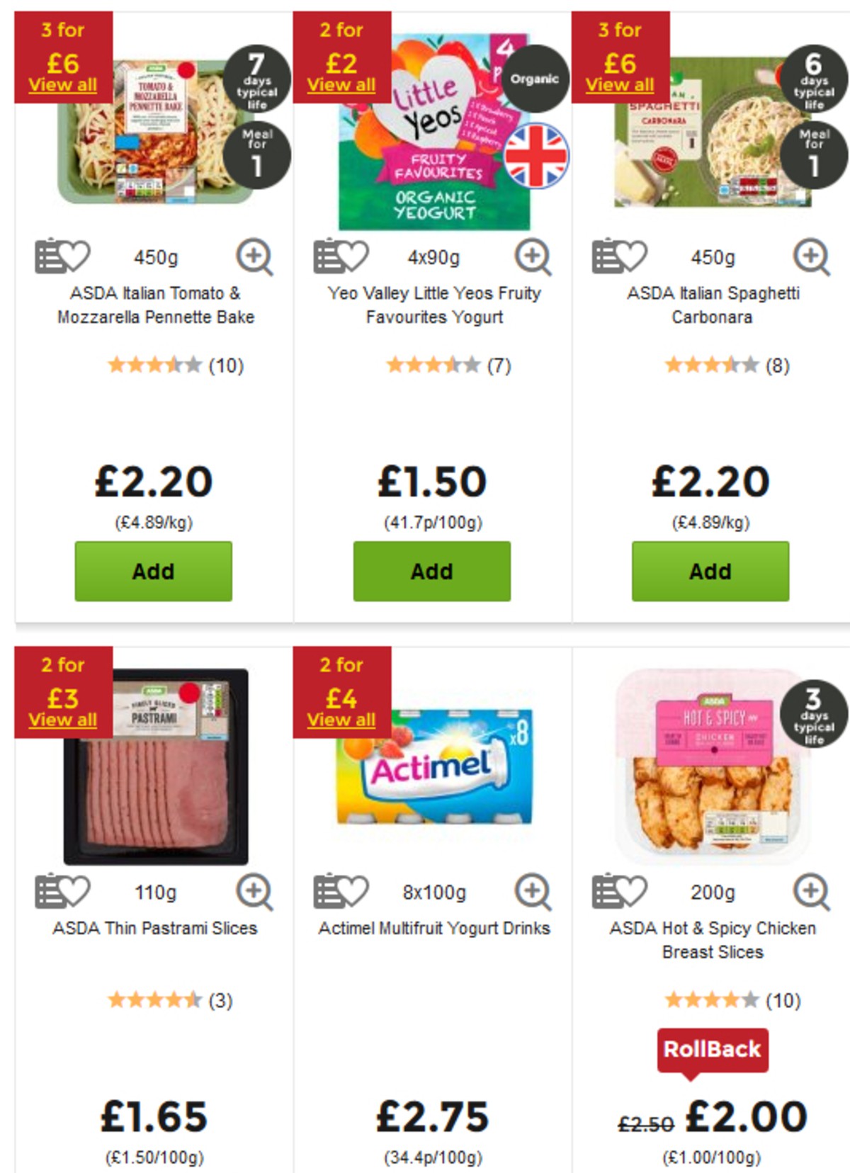 ASDA Offers from 8 March