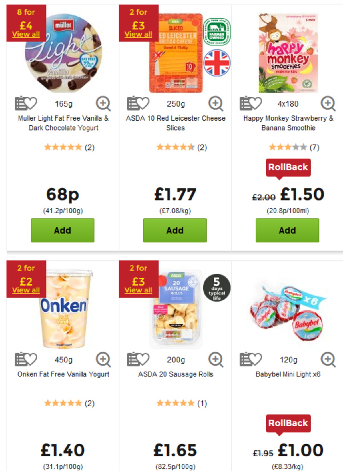 ASDA Offers from 8 March