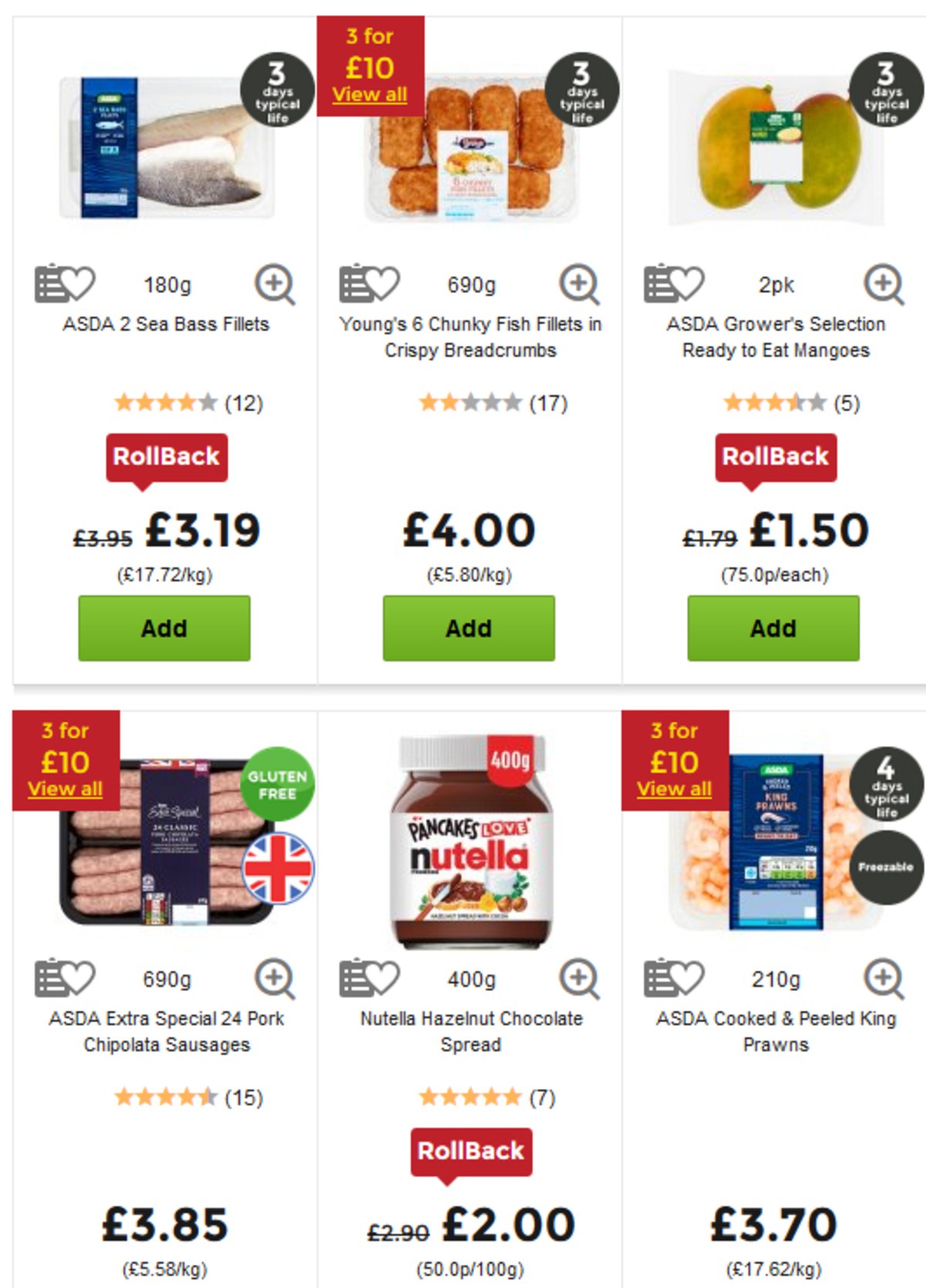 ASDA Offers from 8 March