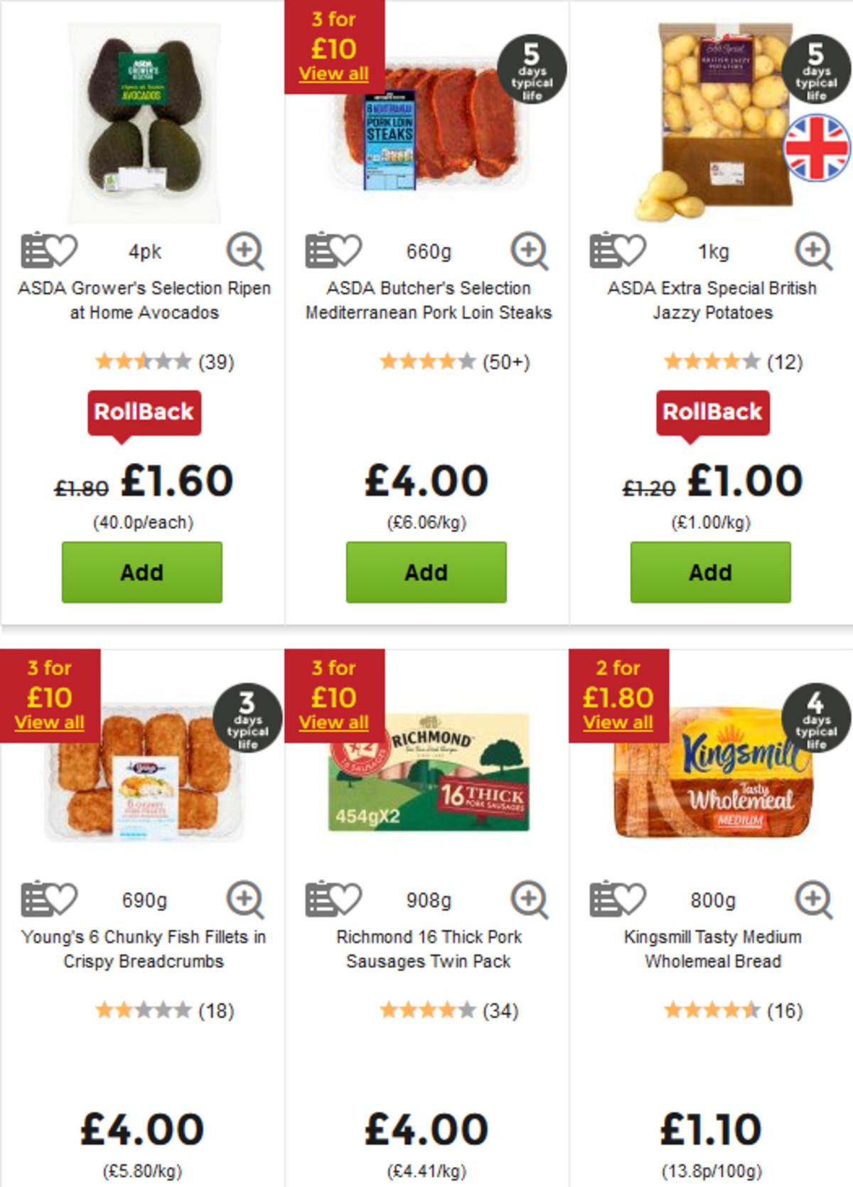 ASDA Offers from 22 March