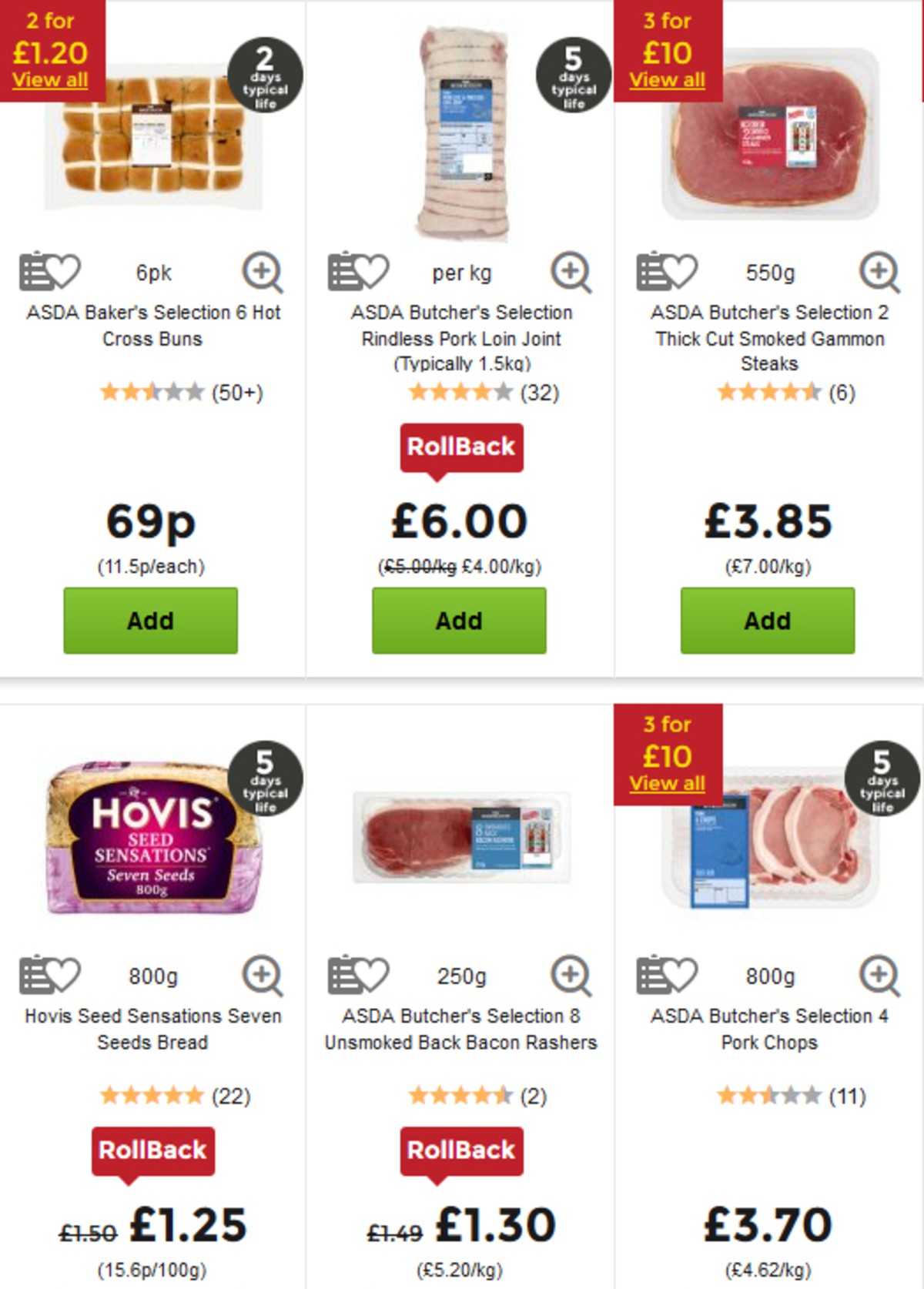 ASDA Offers from 29 March