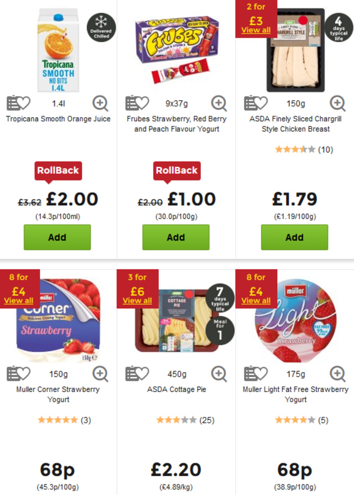 ASDA Offers from 3 May