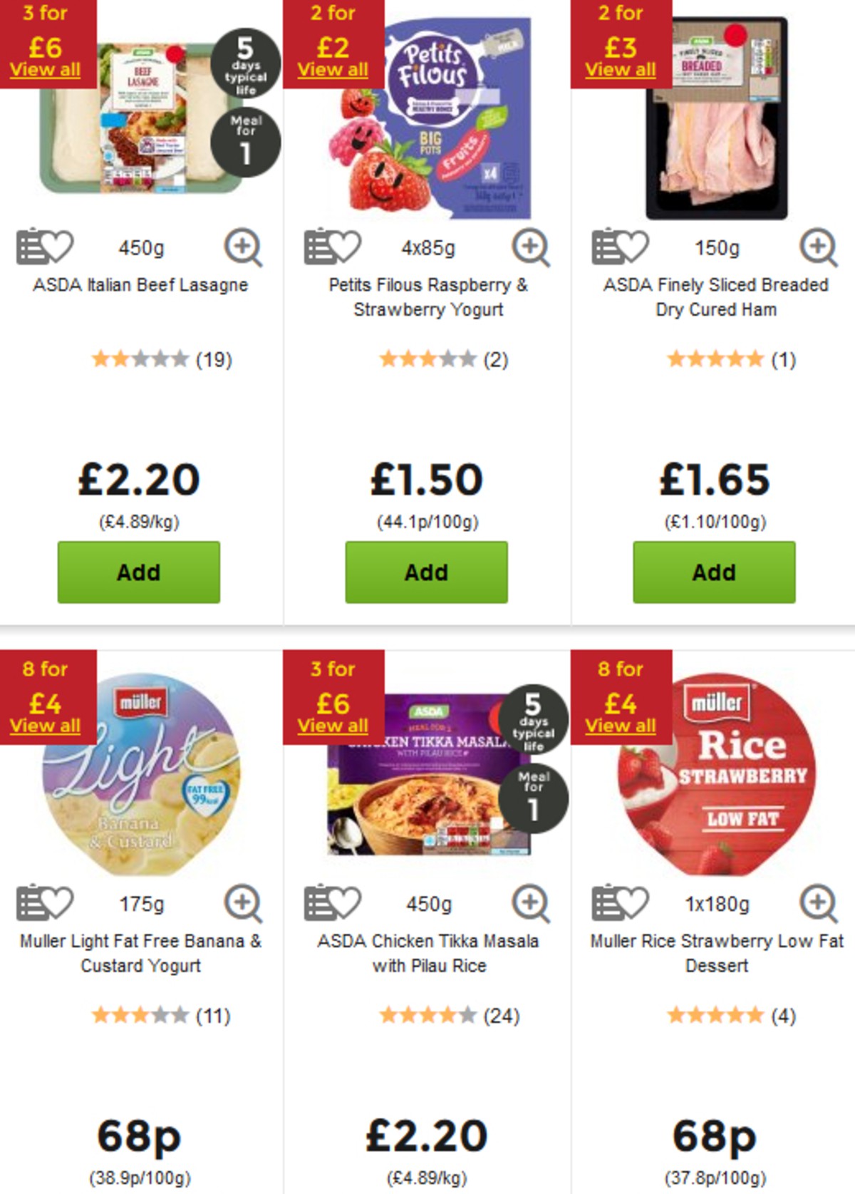 ASDA Offers from 3 May