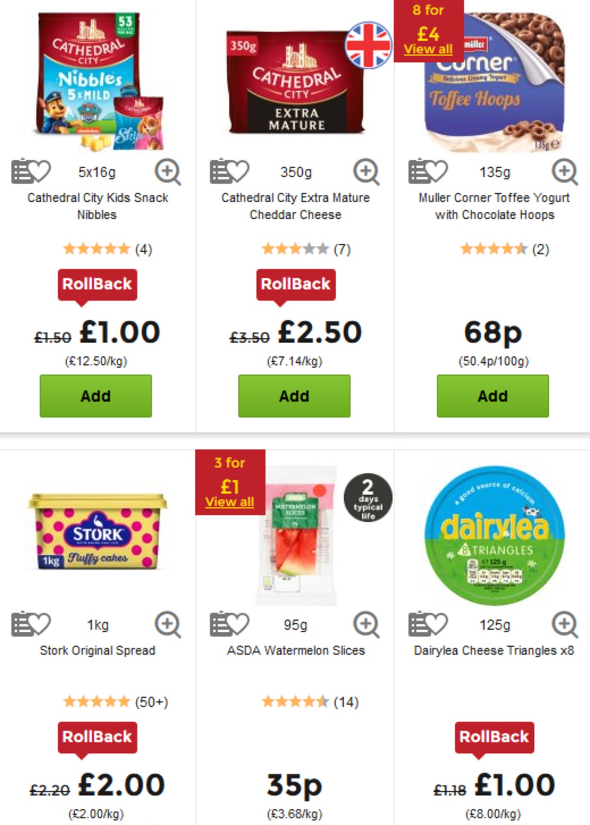 ASDA Offers from 3 May