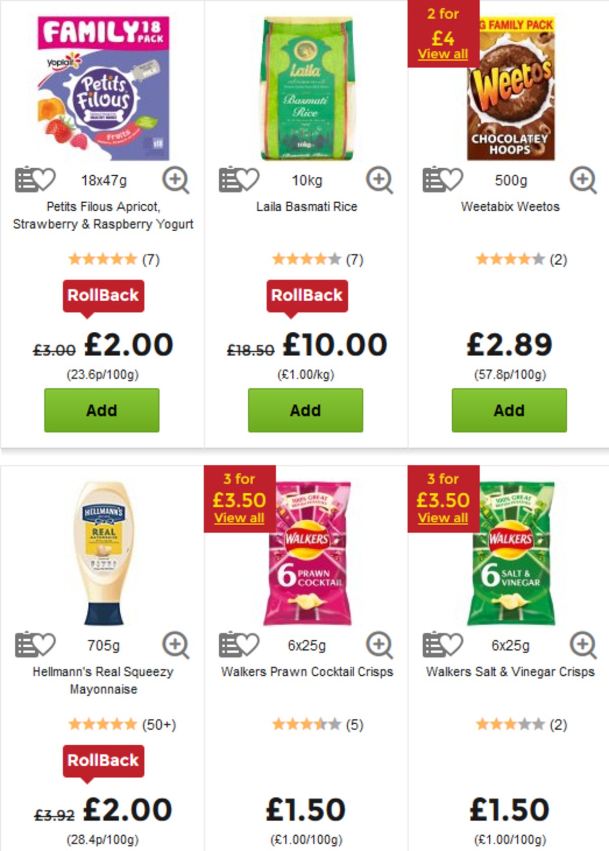 ASDA Offers from 3 May