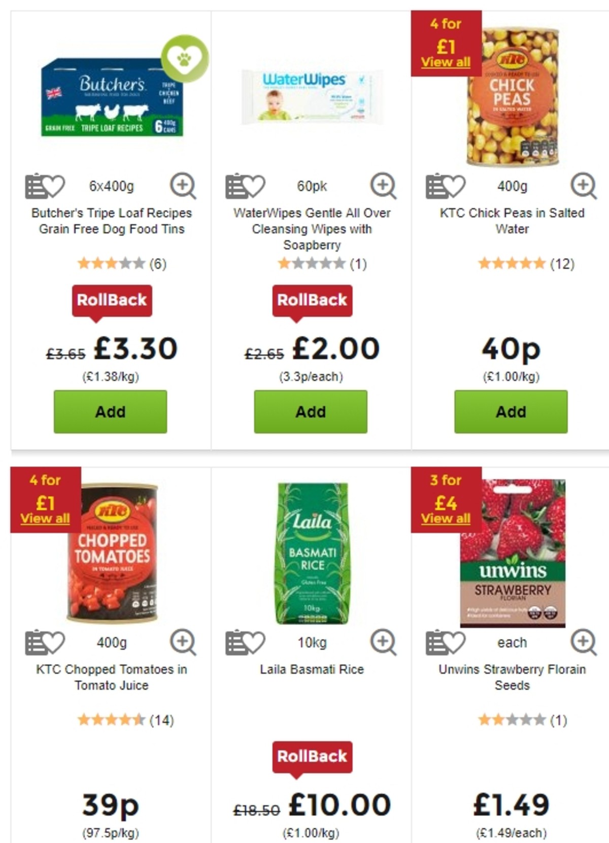 ASDA Offers from 10 May