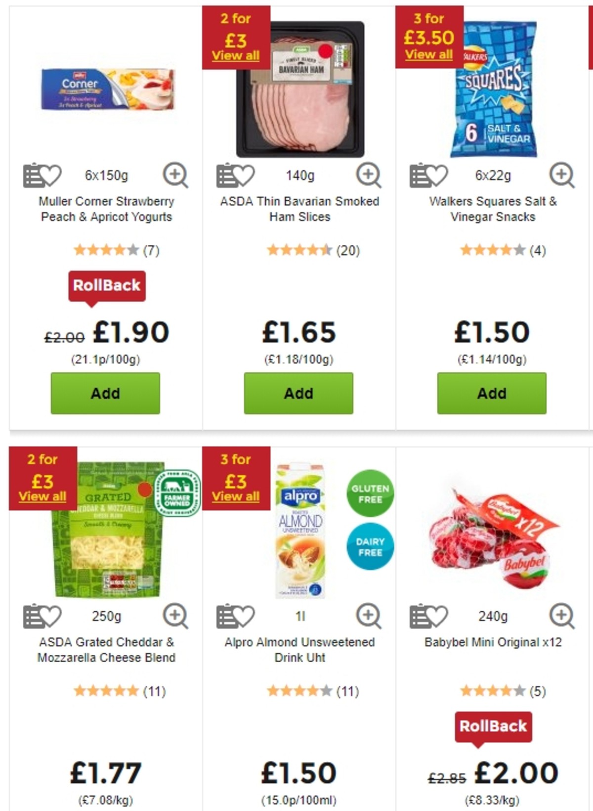 ASDA Offers from 17 May