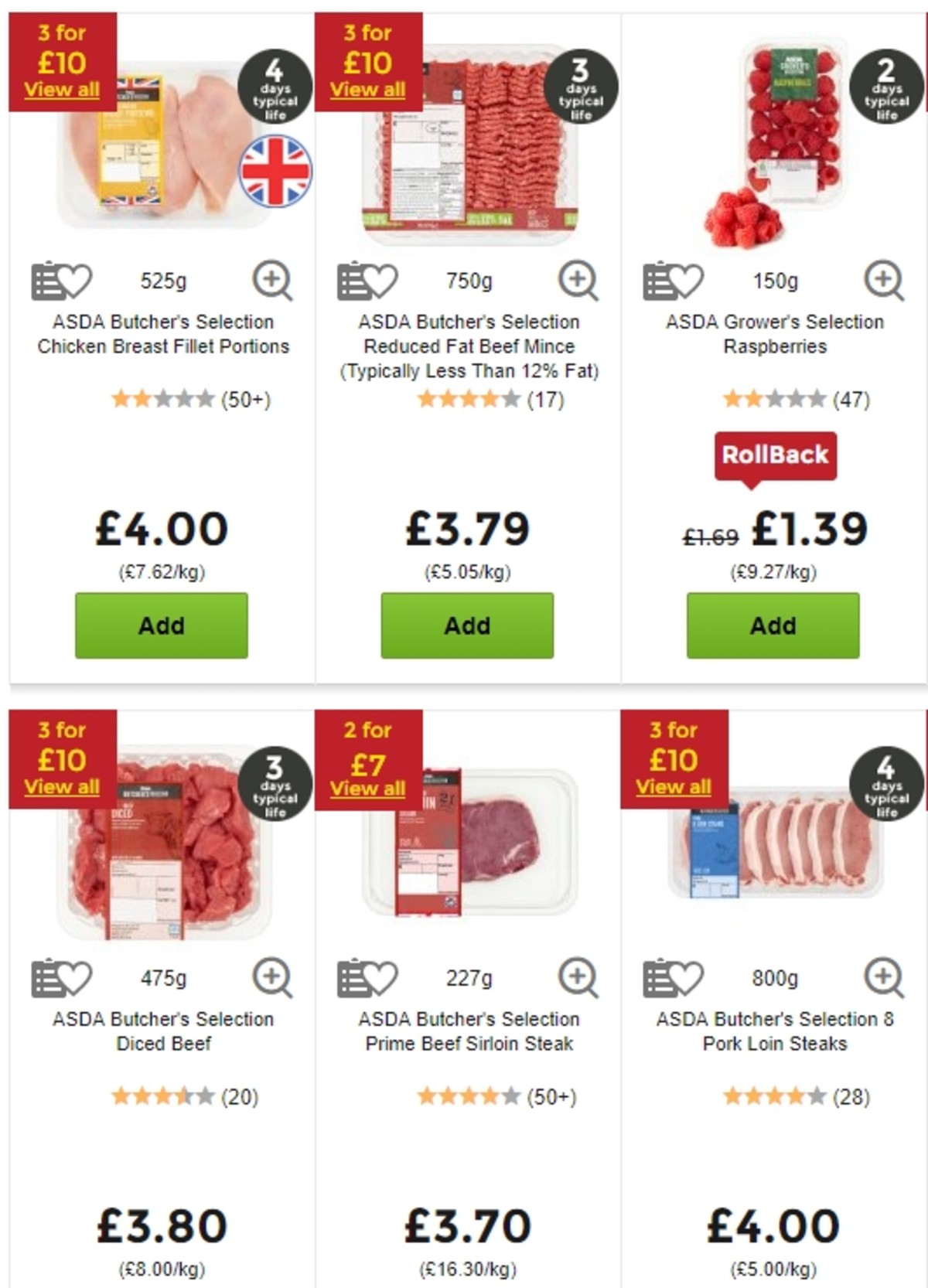 ASDA Offers from 17 May