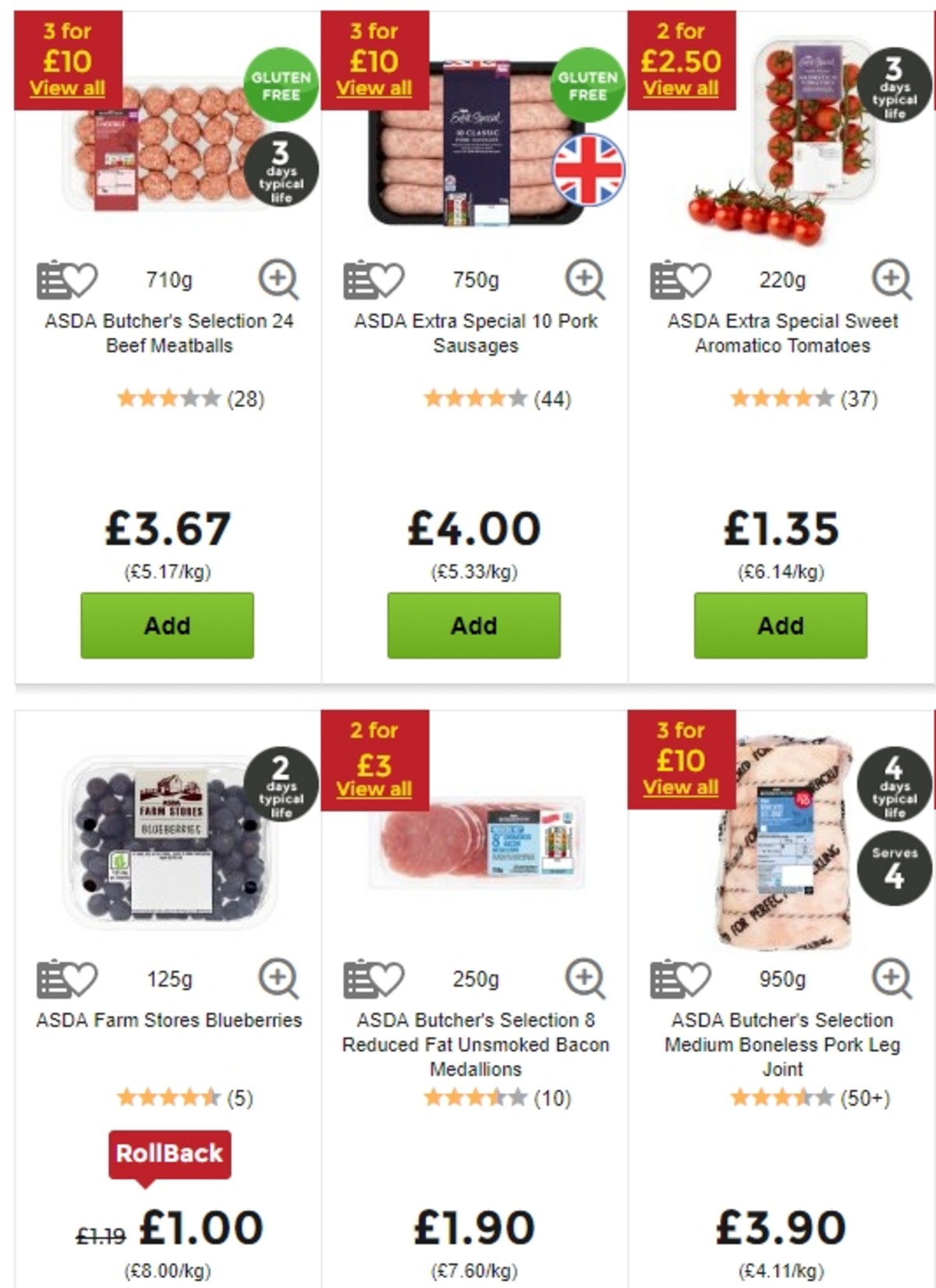 ASDA Offers from 17 May