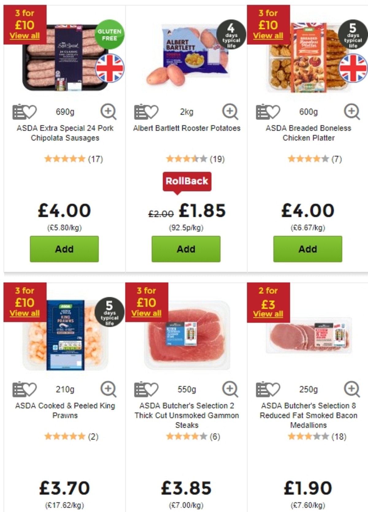 ASDA Offers from 17 May