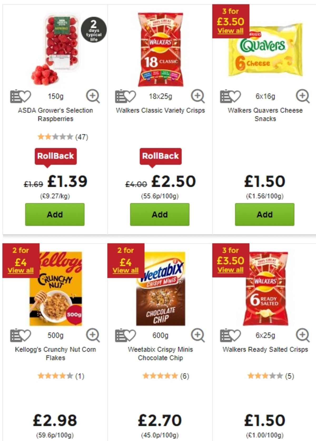 ASDA Offers from 17 May