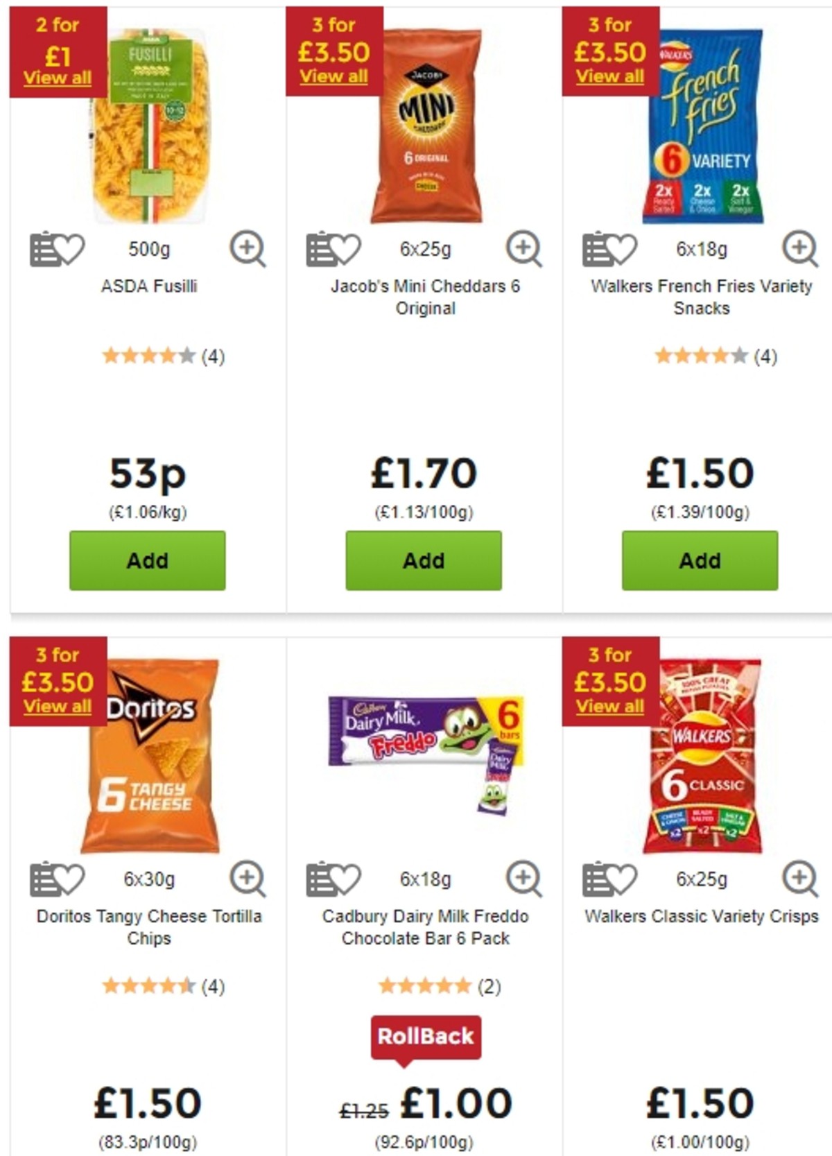 ASDA Offers from 17 May