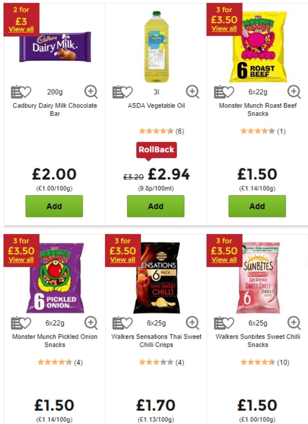 ASDA Offers from 17 May