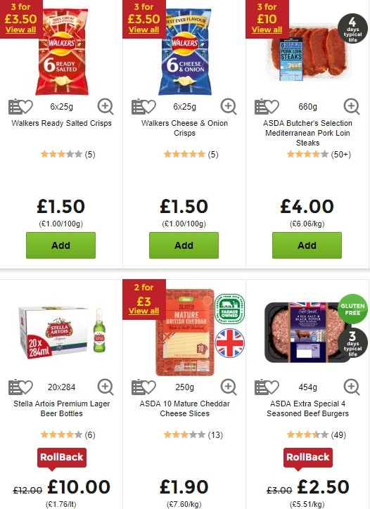 ASDA Offers from 21 June