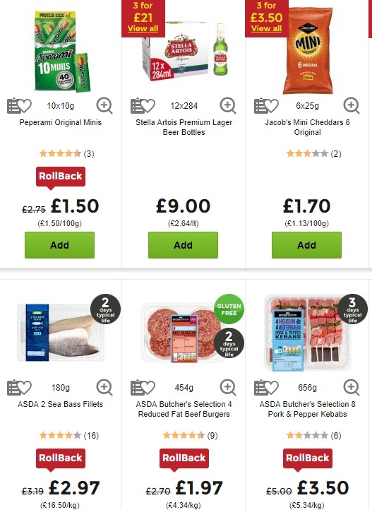 ASDA Offers from 21 June