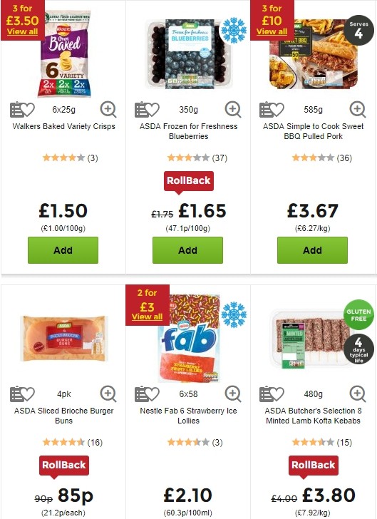 ASDA Offers from 21 June