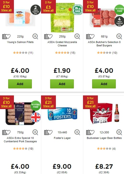 ASDA Offers from 21 June