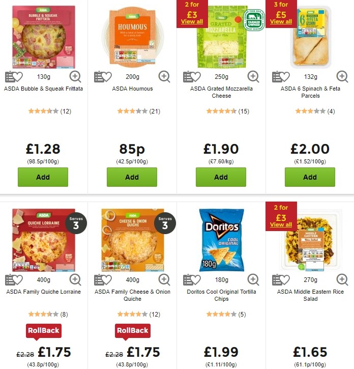 ASDA Offers from 12 July