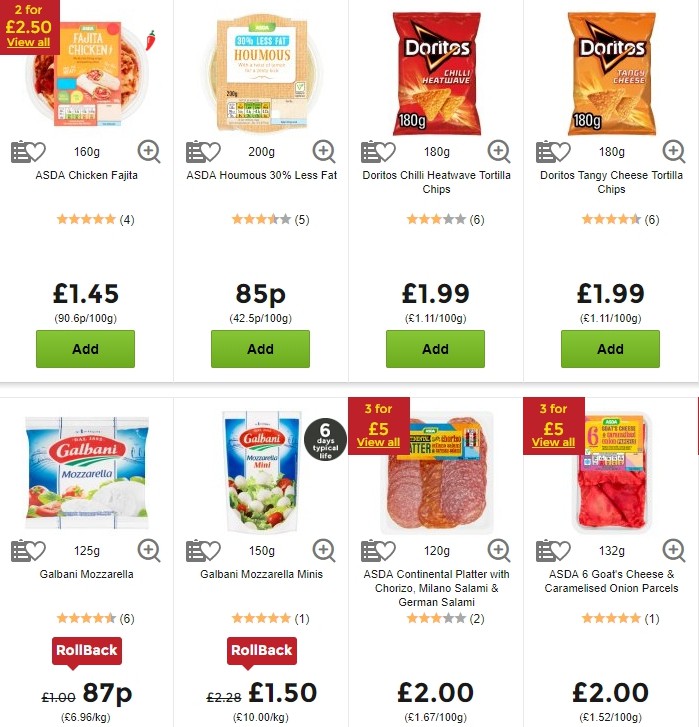 ASDA Offers from 12 July