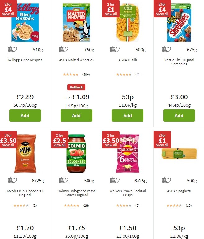 ASDA Offers from 16 August