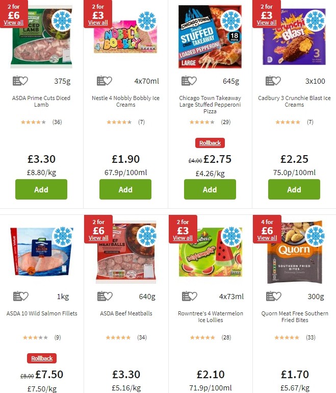 ASDA Offers from 16 August