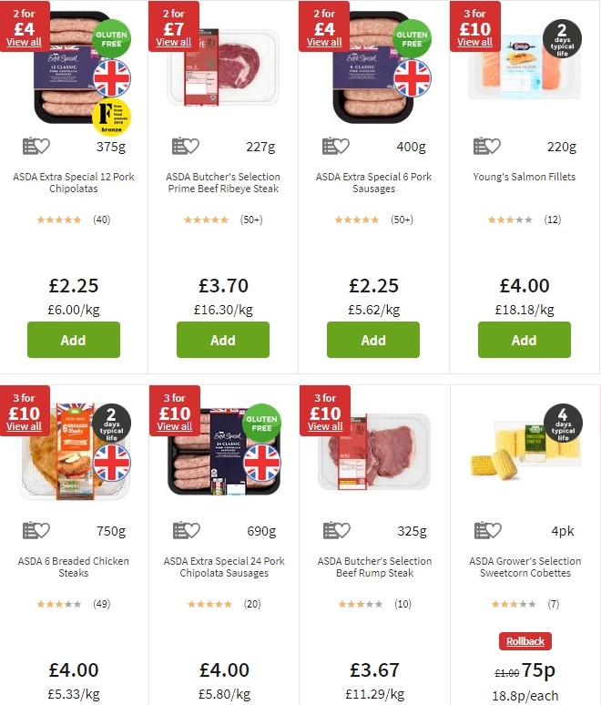 ASDA Offers from 16 August