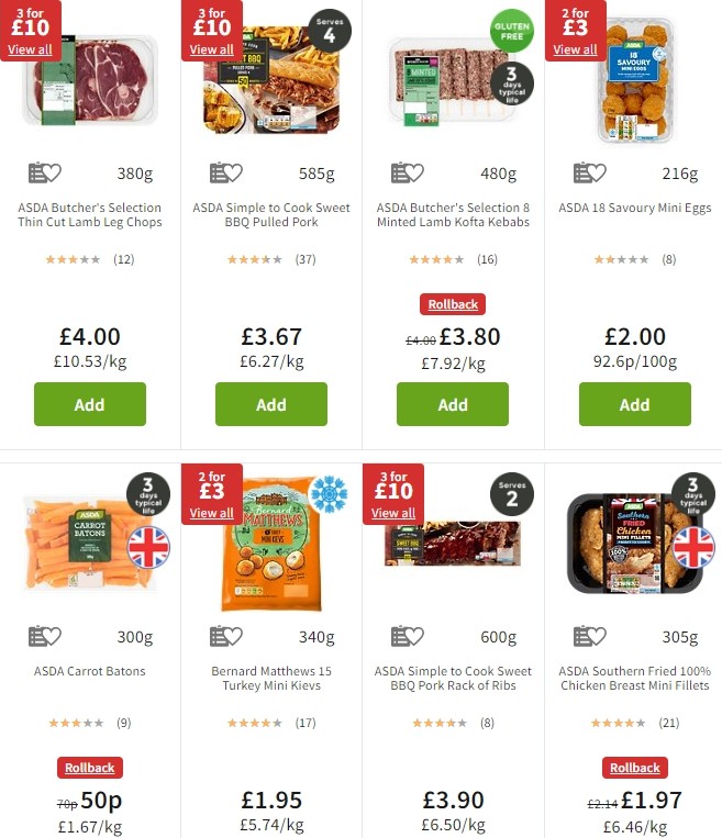 ASDA Offers from 23 August