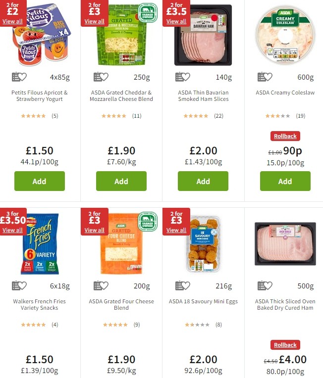 ASDA Offers from 23 August