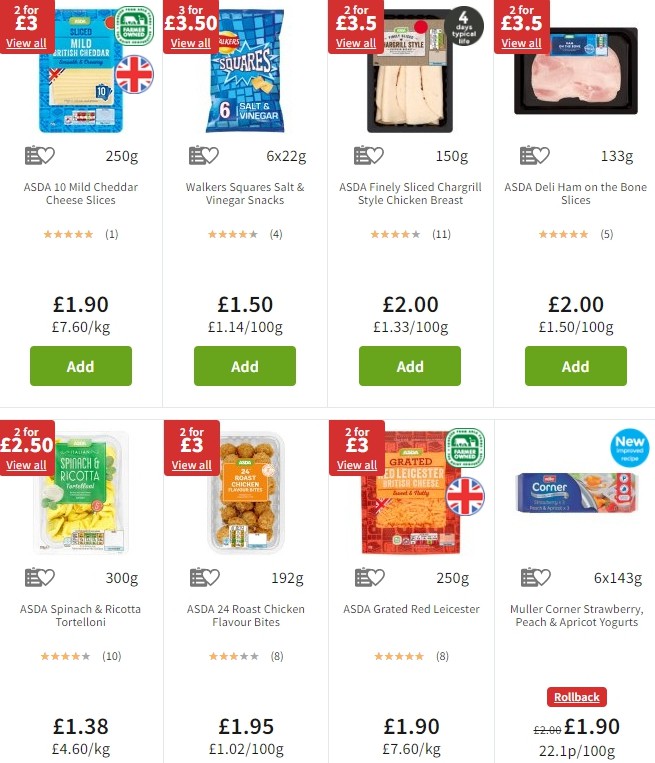 ASDA Offers from 23 August