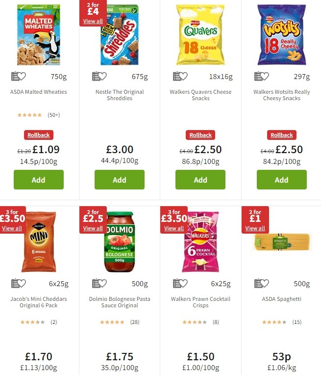 ASDA Offers from 23 August