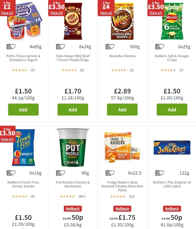 ASDA Offers from 23 August