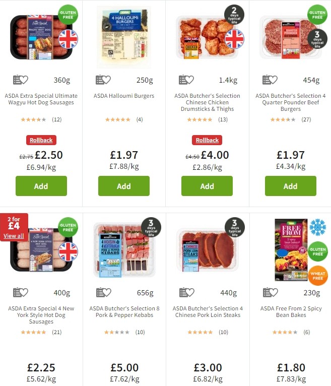 ASDA Offers from 23 August