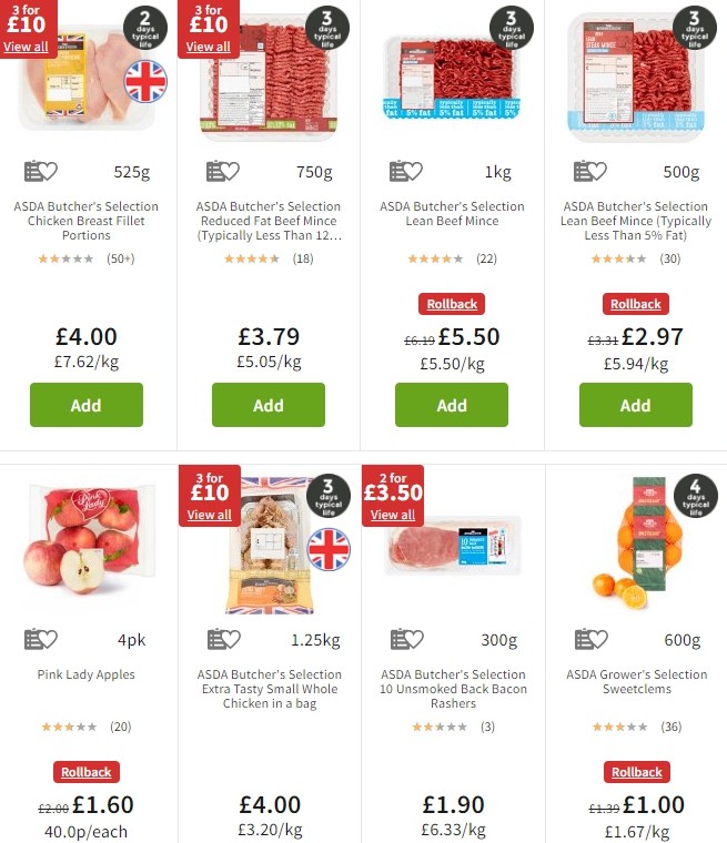 ASDA Offers from 23 August