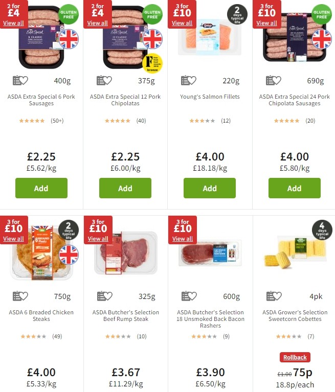 ASDA Offers from 23 August