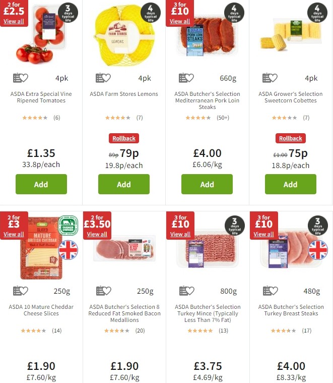 ASDA Offers from 30 August