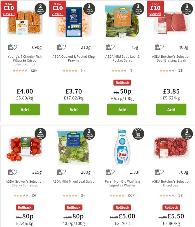 ASDA Offers from 30 August