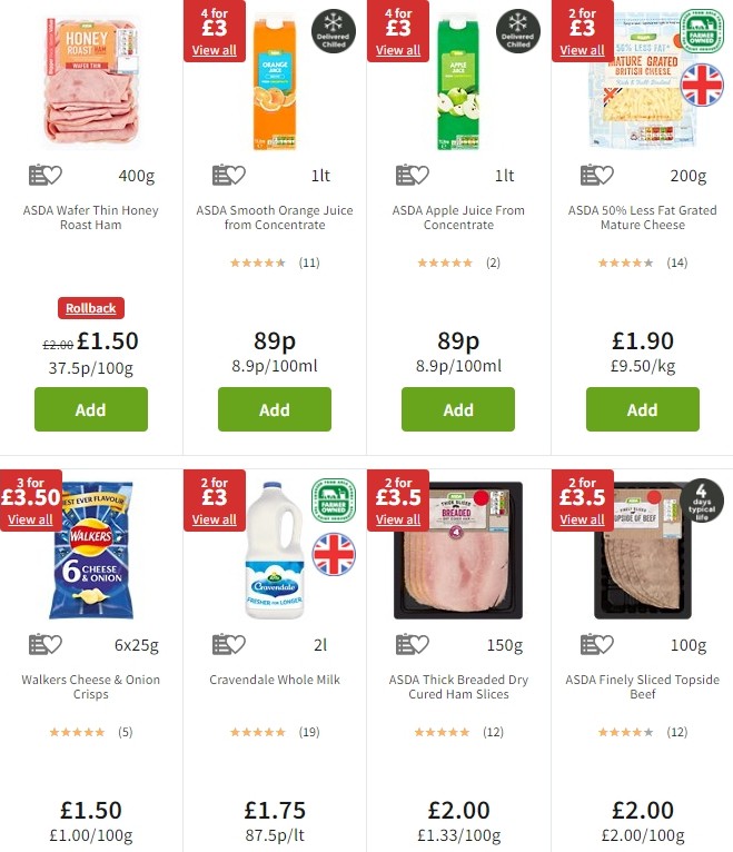 ASDA Offers from 30 August