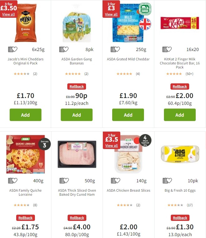 ASDA Offers from 30 August